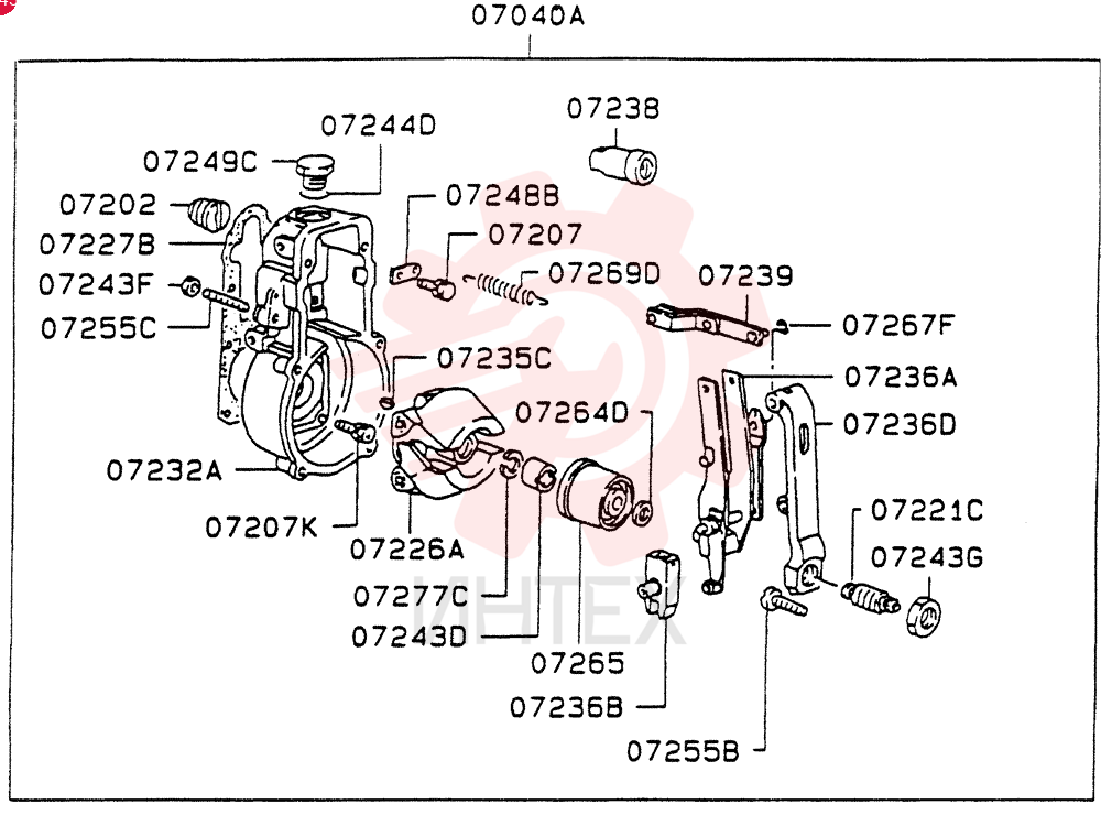 GOVERNOR ASSY, INJECTION PUMP, 6D311   ALL  RSV  9304-1-9309-3 VAME730389 (1)