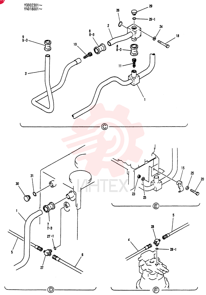 HYD LINES,  UPP YN32H00001F1 (1)