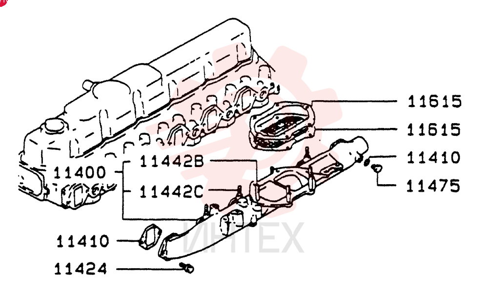 INLET MANIFOLD VAME088376