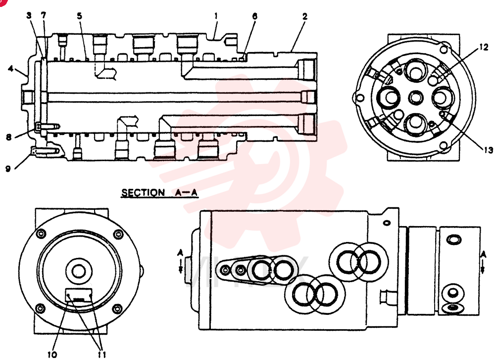 JOINT ASSY, SWIVEL YN55V00004F1