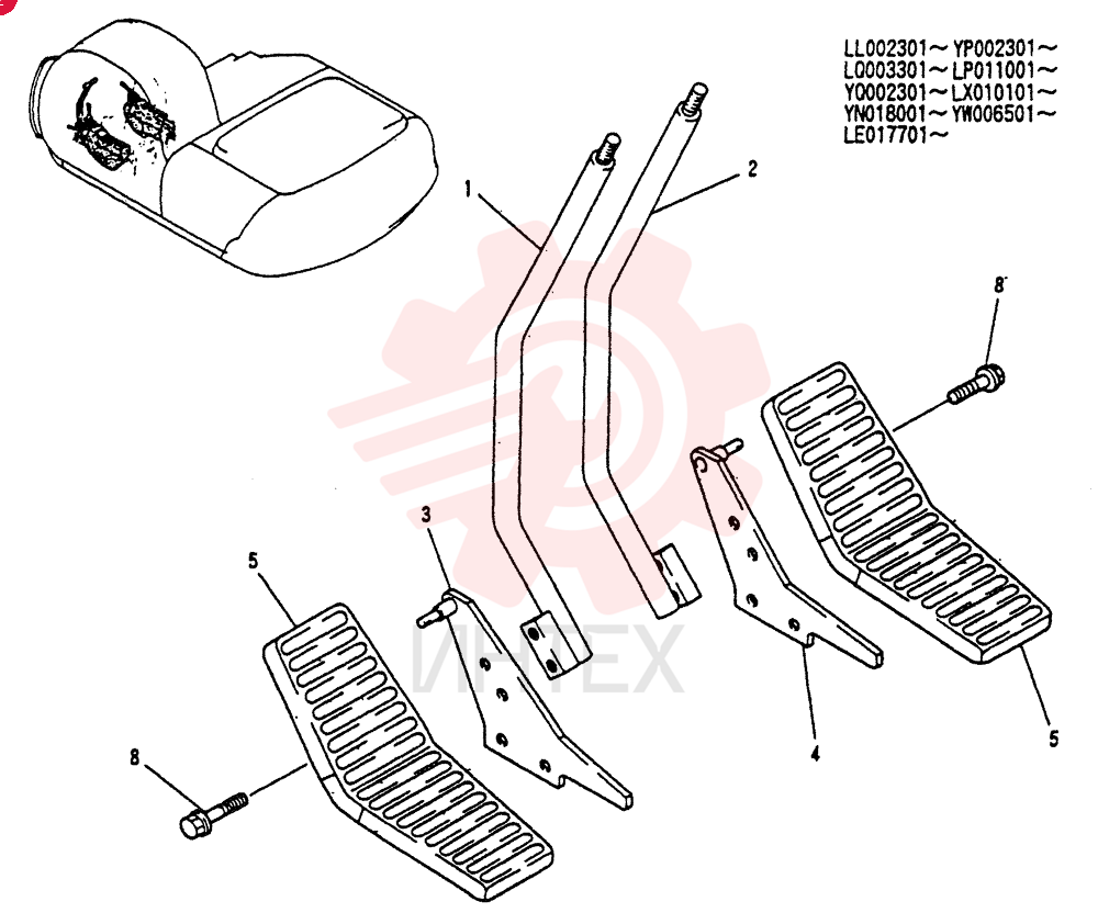 LEVER ASSY. YN03M01158F1