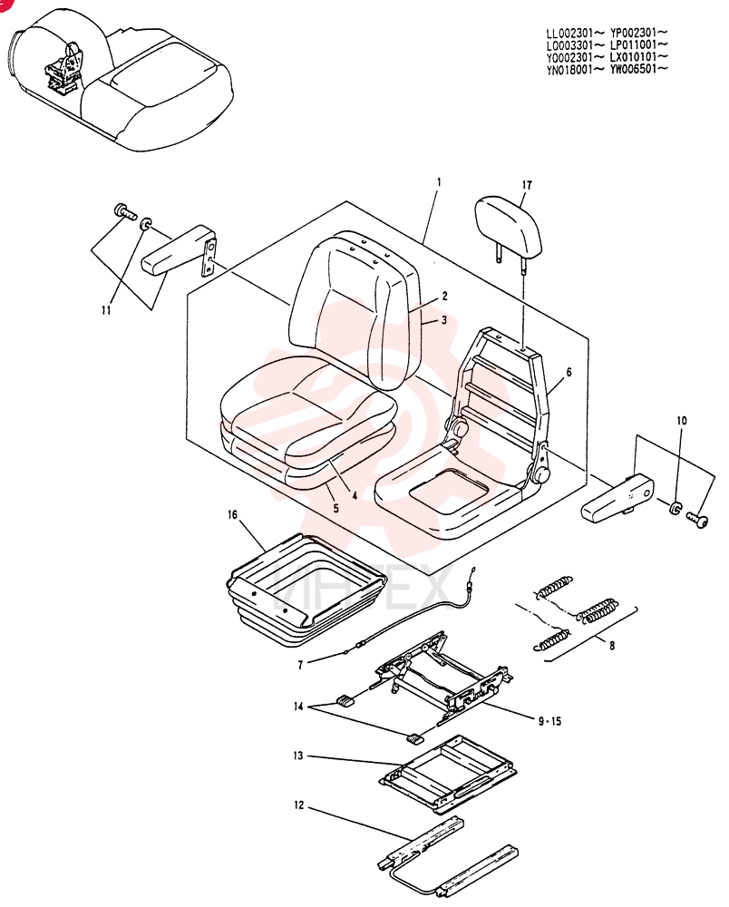 SEAT YN25M00008F2