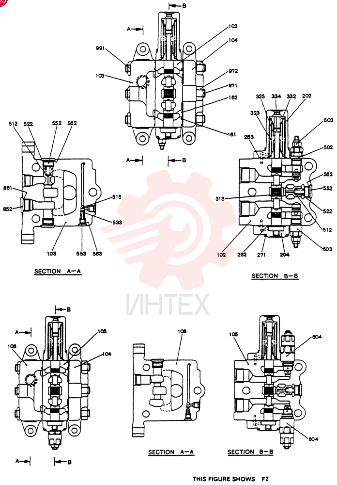 VALVE ASSY, CONTROL YN30V00010F2
