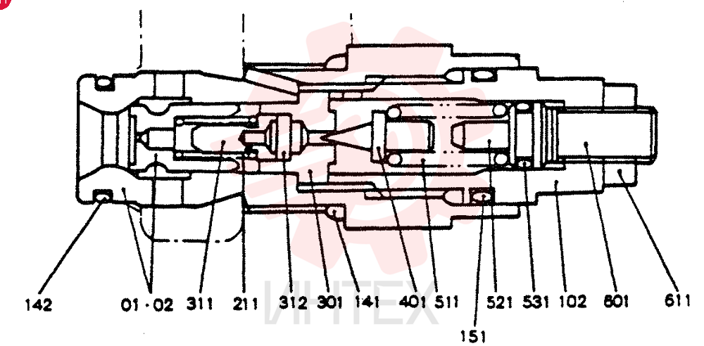 VALVE PRESSURE RELIE 24036R76F1