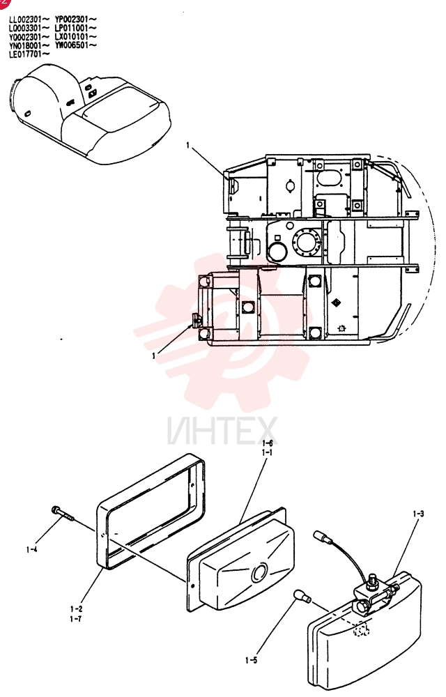 WORK LAMP YN80E00004F1