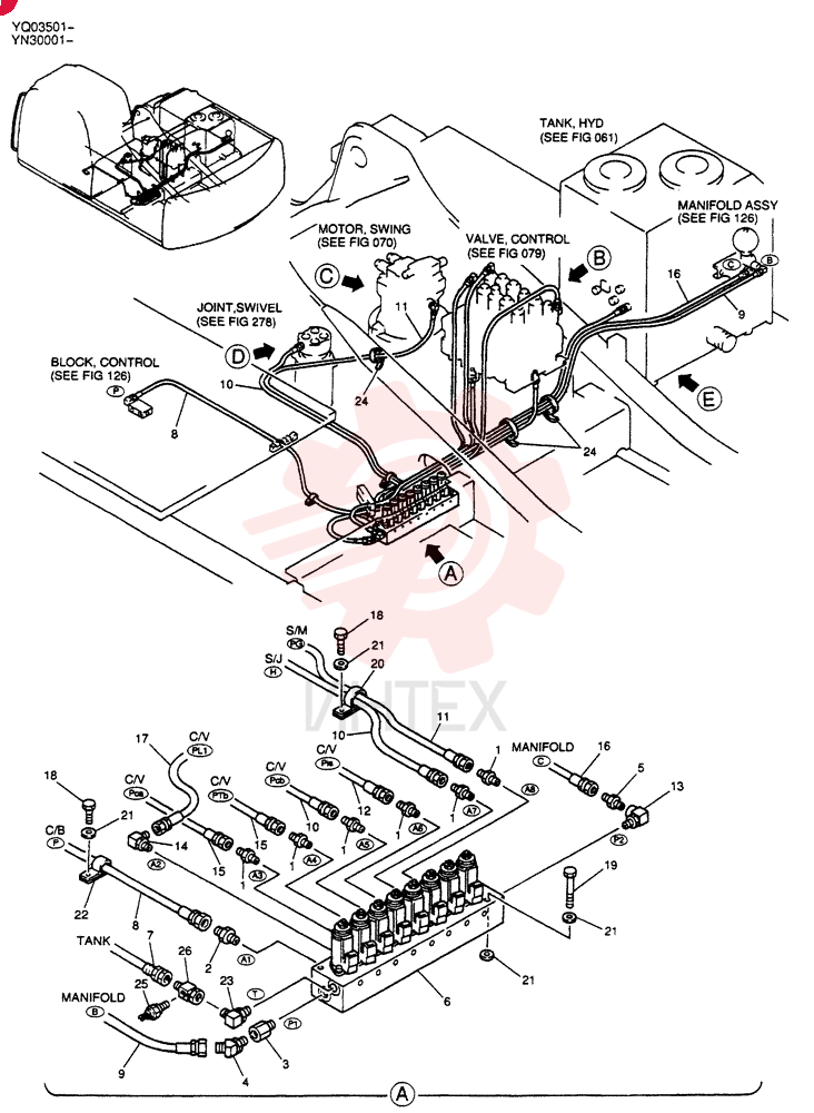 CONTROL LINES,VALVE YN64H00046F1 (2)