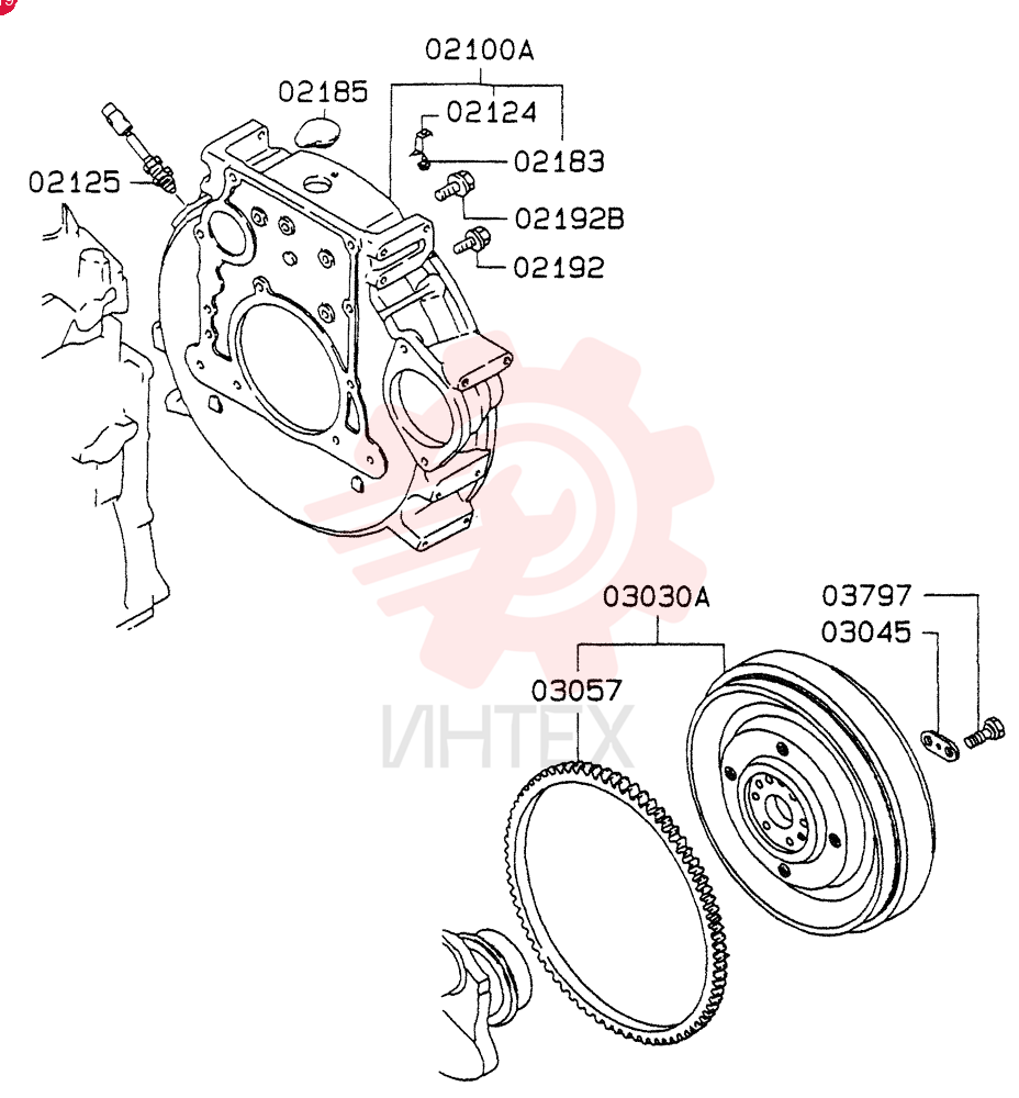 FLYWHEEL VAME088584