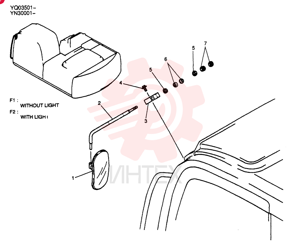 MIRROR YN52C00002F1