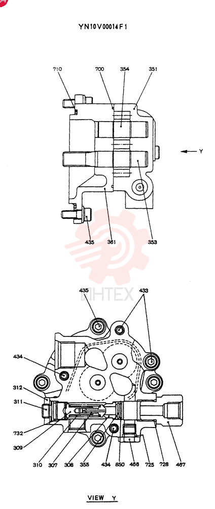 PUMP YN10V00014F1