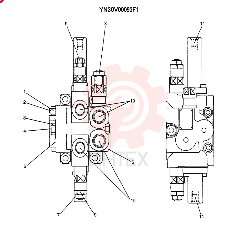 ASSY, CONTROL YN30V00093F1