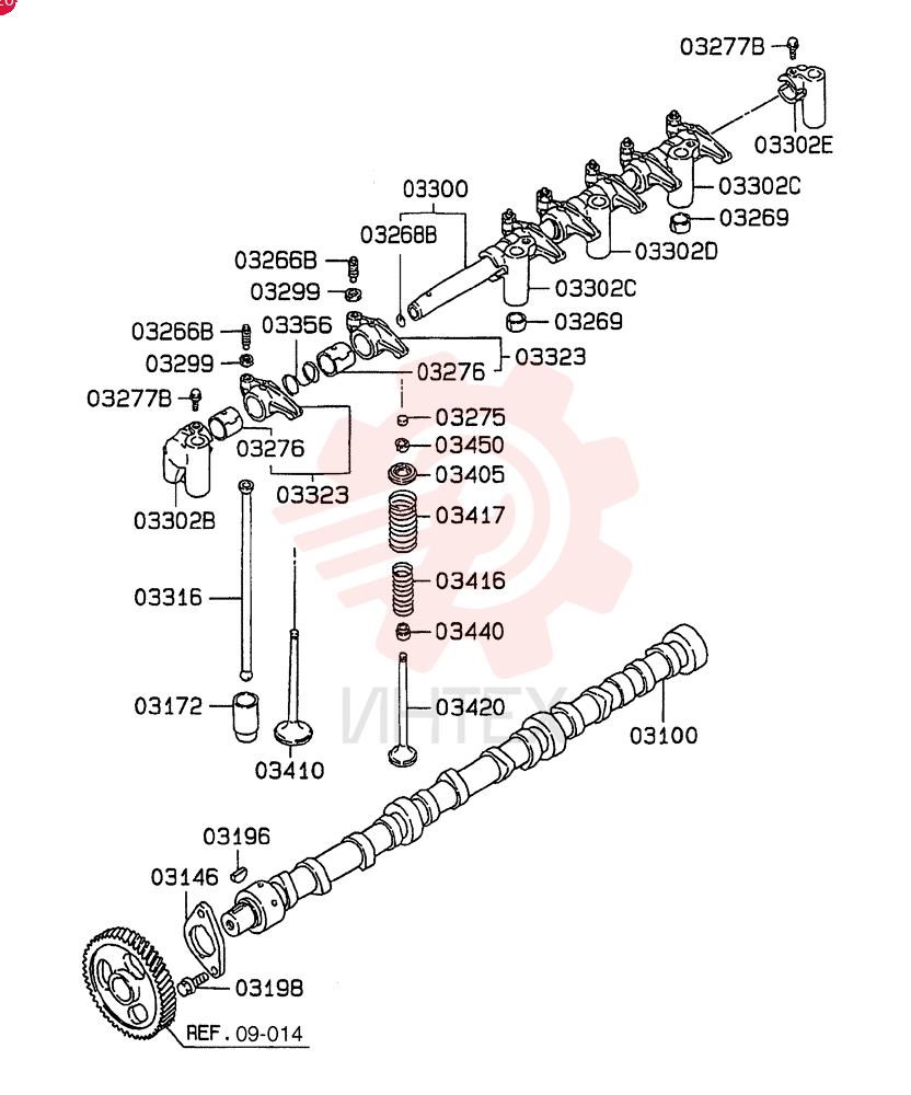 CAMSHAFT VAME300143