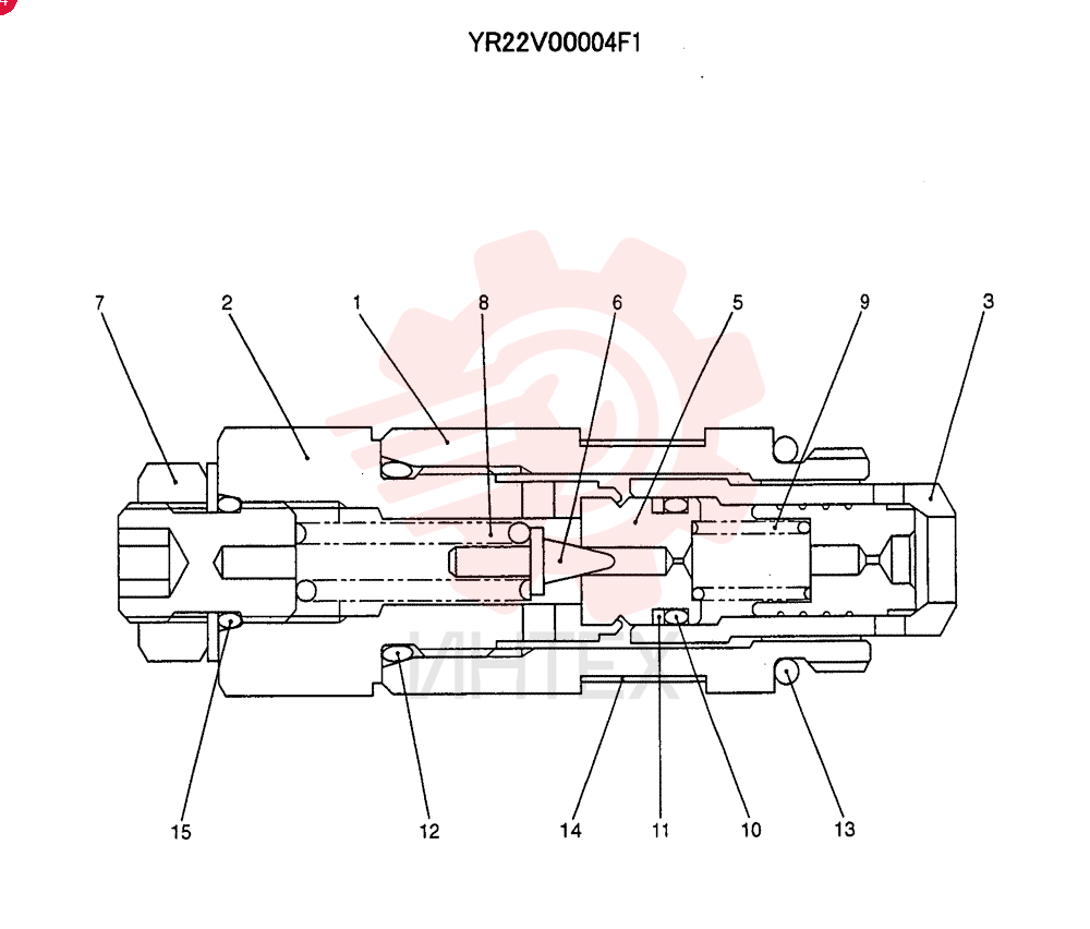 CHECK VALVE YR22V00004F1