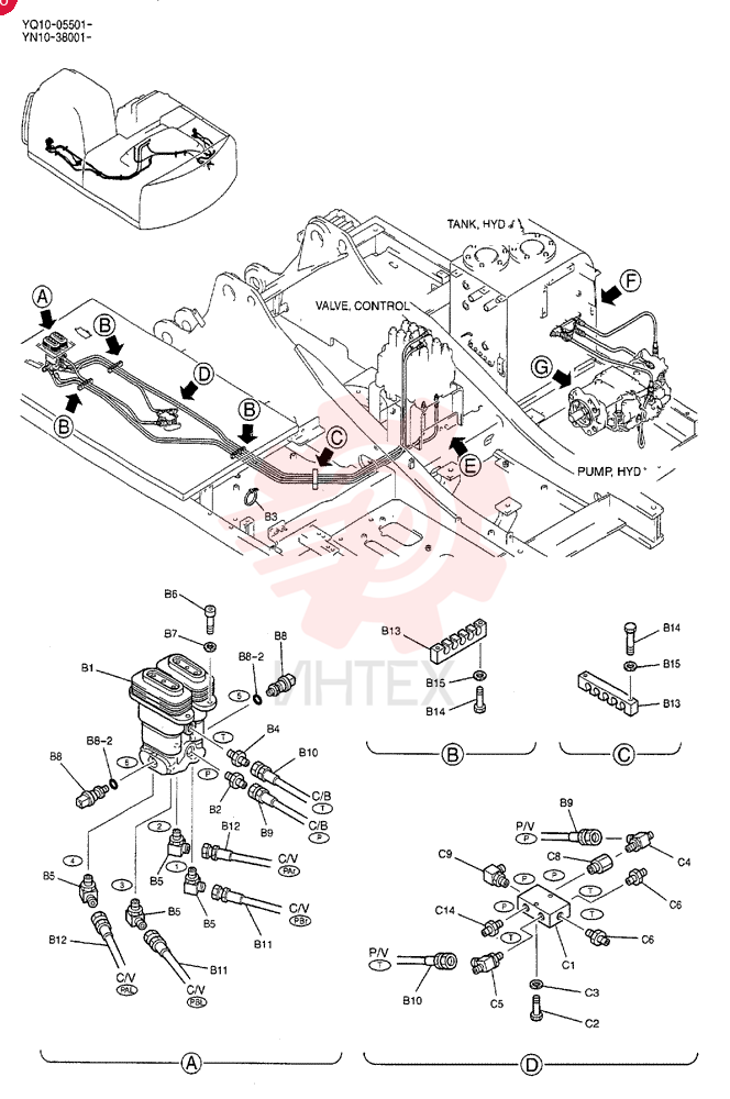 CONTROL LINES, PUMP YN06H00057F1