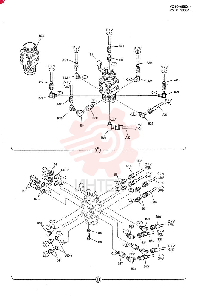 CONTROL LINES, REMOTE YN68H00090F1 (1)
