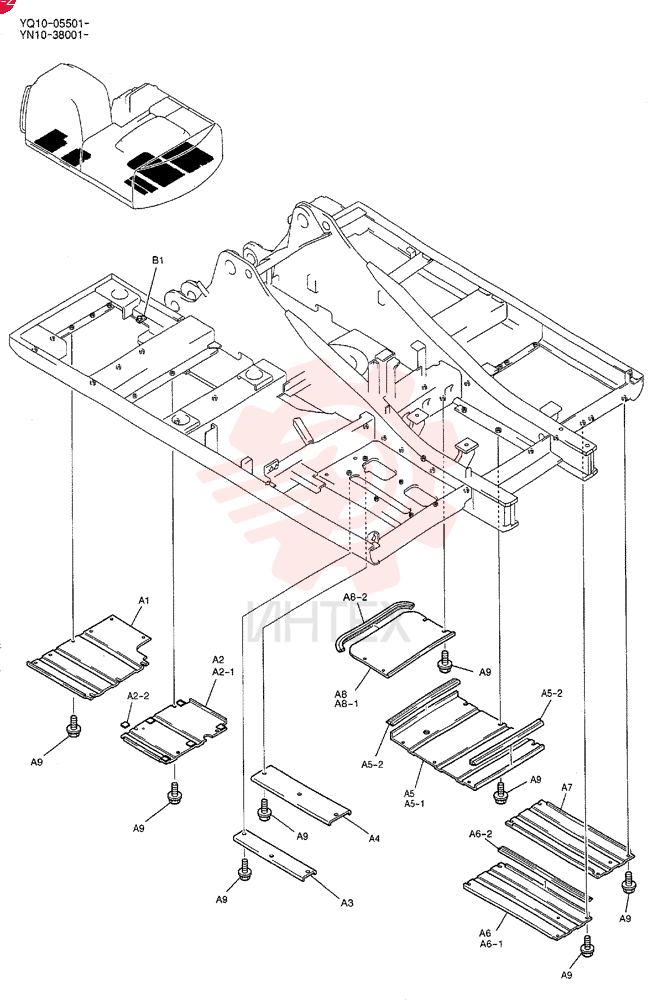 COVER ASSY, UNDER YN24C00022F1