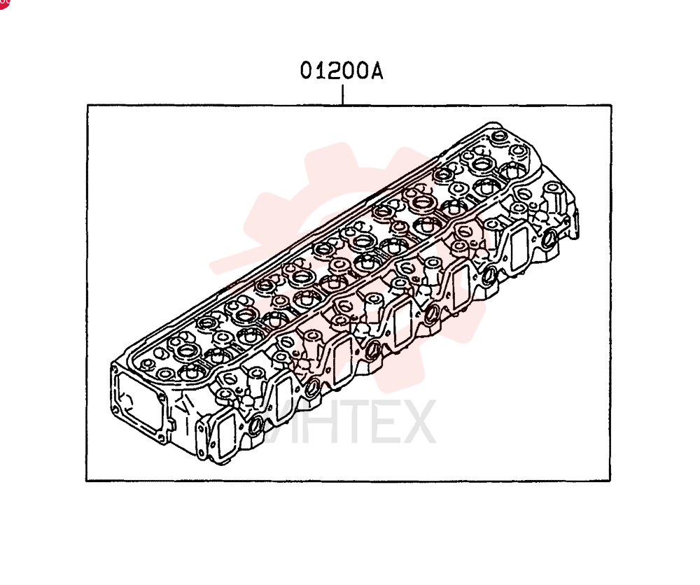 HEAD ASSY.,6 Cylinder