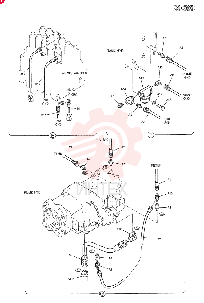 HOSE 2420R349D075