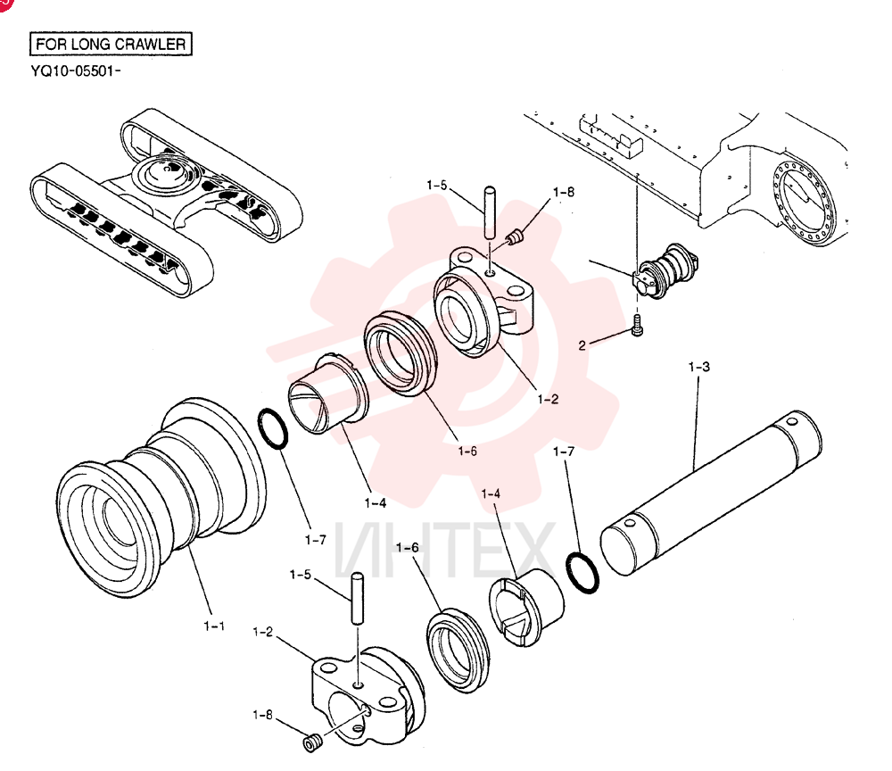 TRACK ROLLER YF64D00002F1