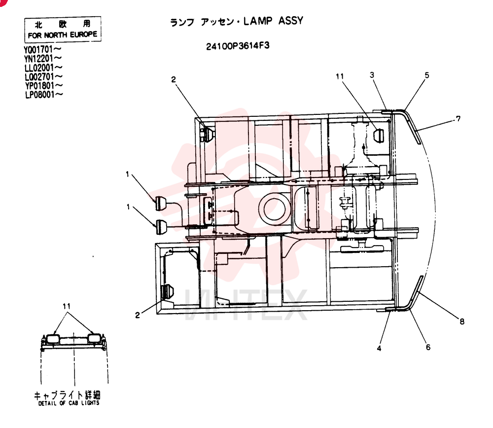 LAMP 24100P3614F3