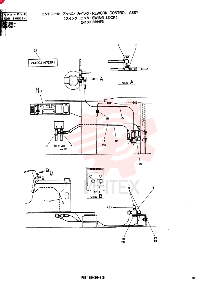 REWORK, CONTROL ASSY 24100P3264F3