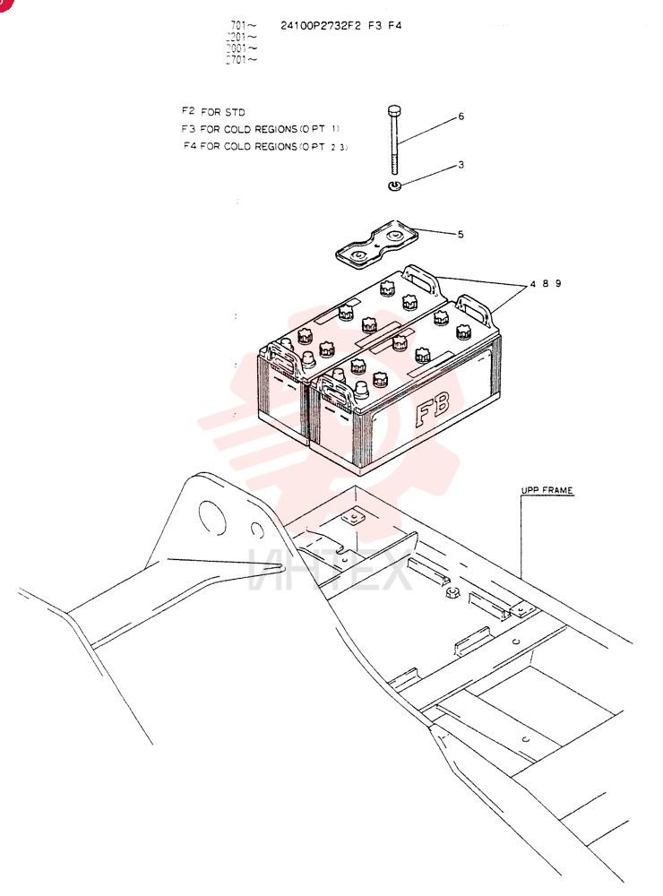 BATTERY ASSY 24100P2732F2
