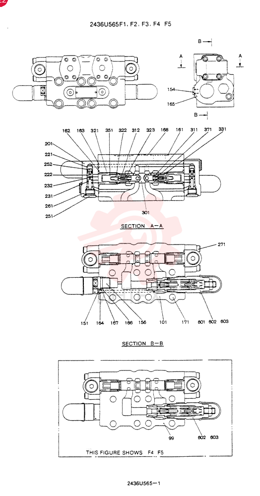 BRAKE VALVE 2436U565F1