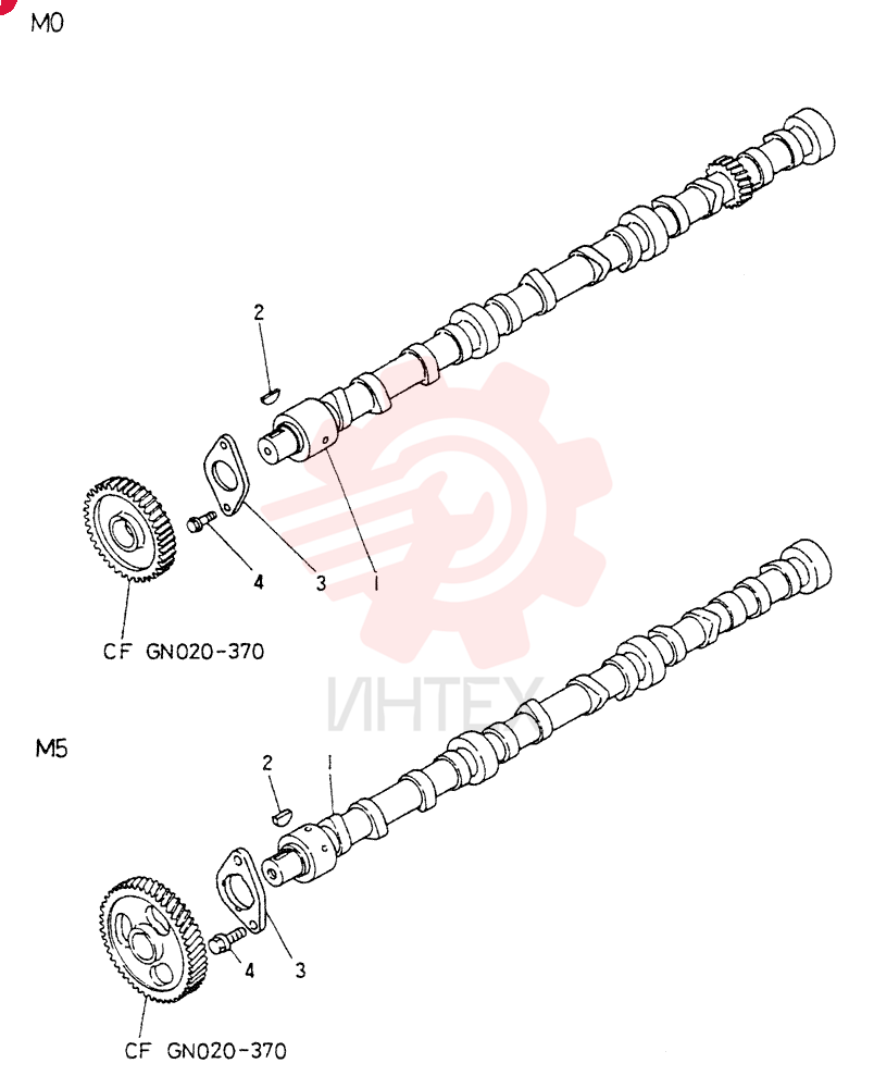 CAMSHAFT VAME081645