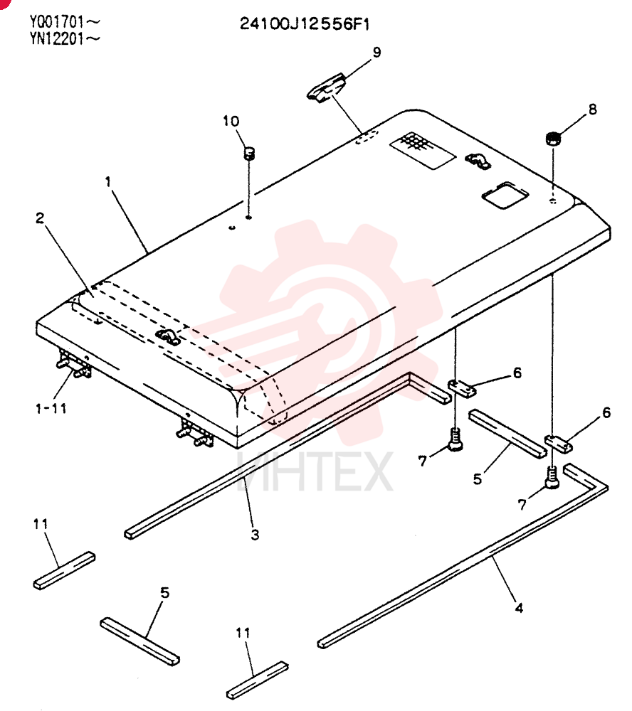COVER ASSY 24100J12556F1