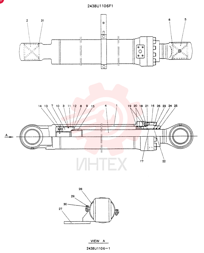 CYLINDER 2438U1106F1