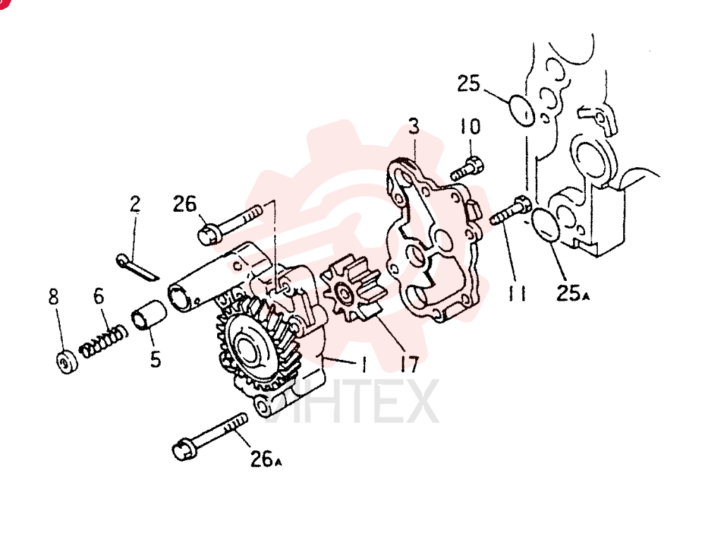 ENGINE OIL PUMP VAME013163
