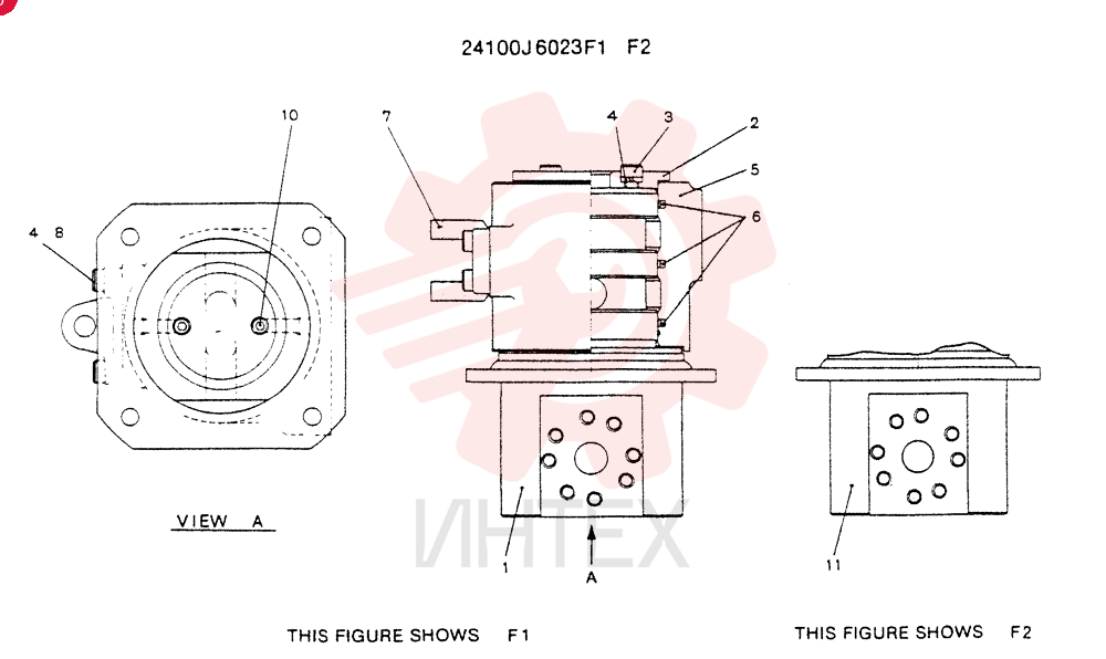 JOINT ASSY SWIVEL 24100J6023F1
