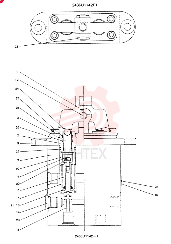 PILOT VALVE 2436U1142F1