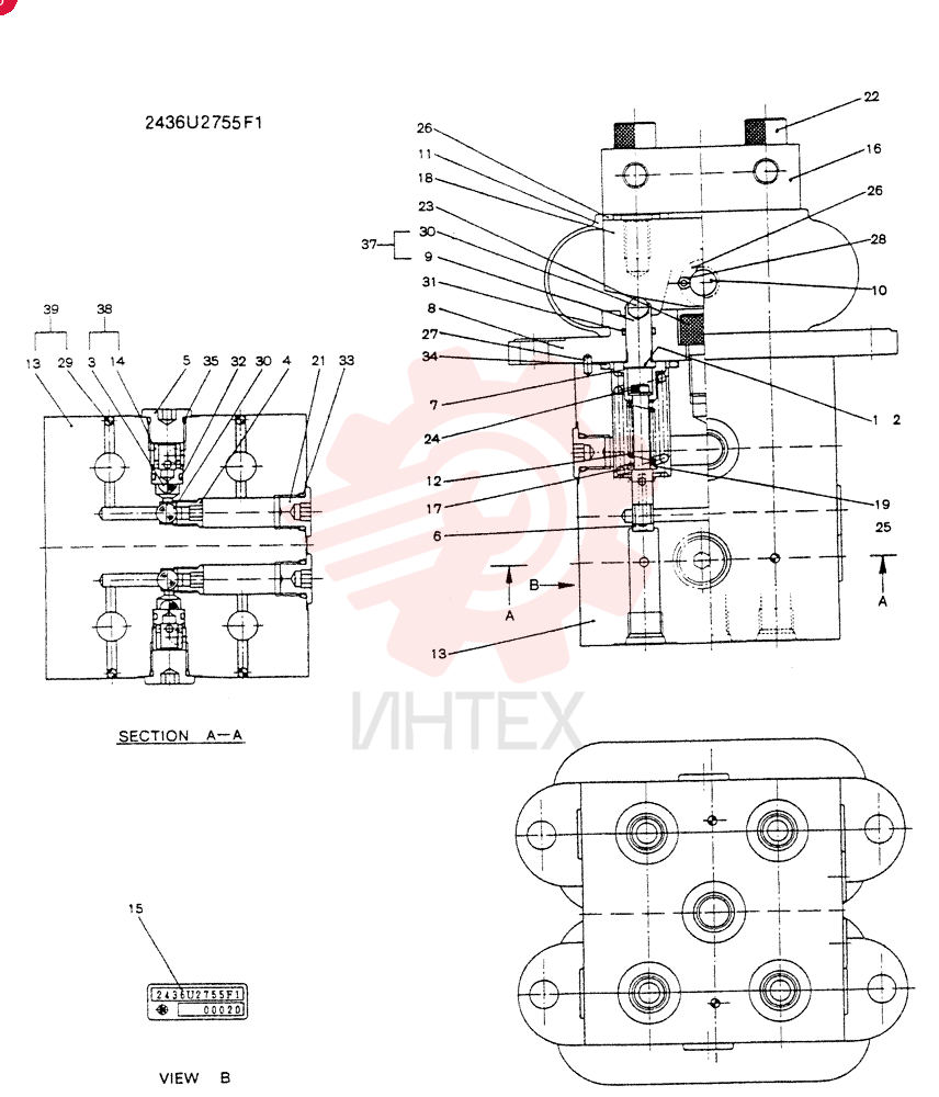 PILOT VALVE 2436U2755F1