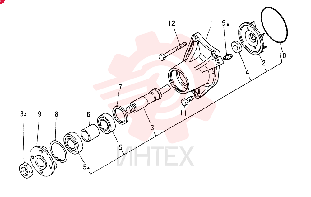 WATER PUMP VAME088537
