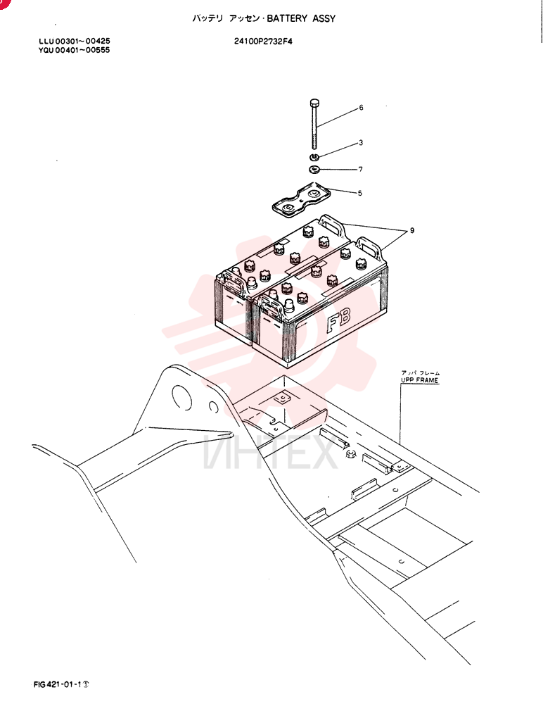 BATTERY ASSY 24100P2732F4