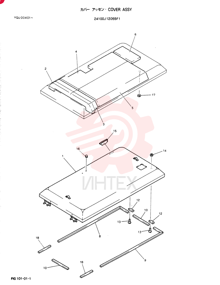 COVER 24100J12055F1