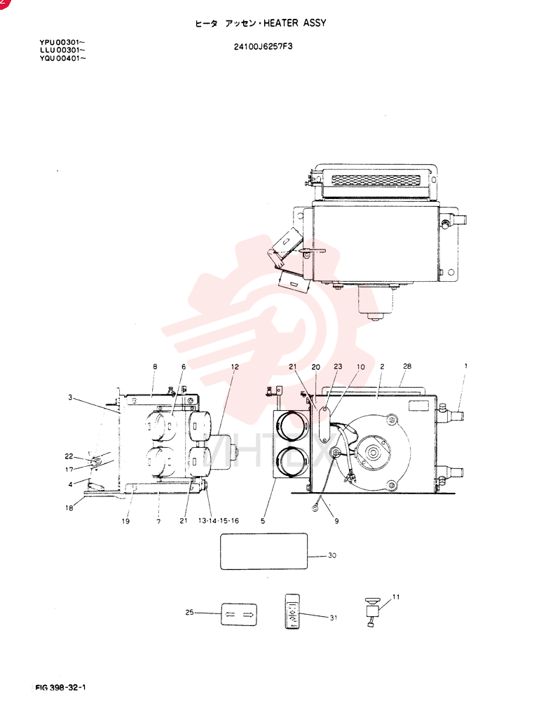 HEATER 24100J6257F3