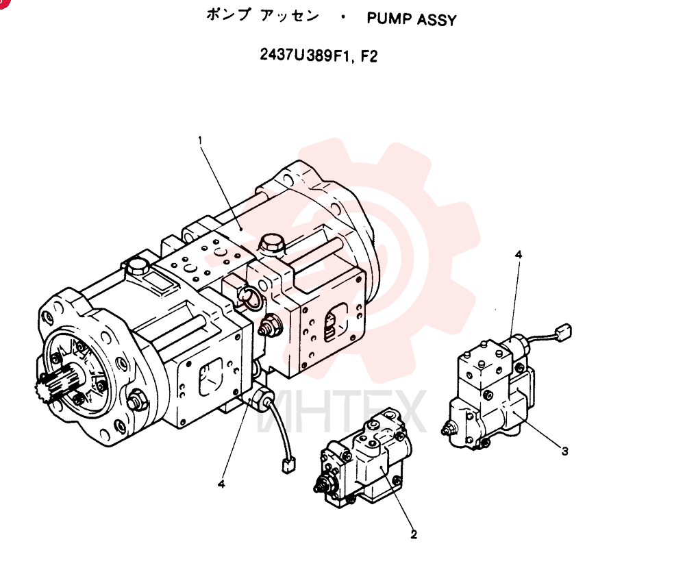 PUMP 2437U389F1