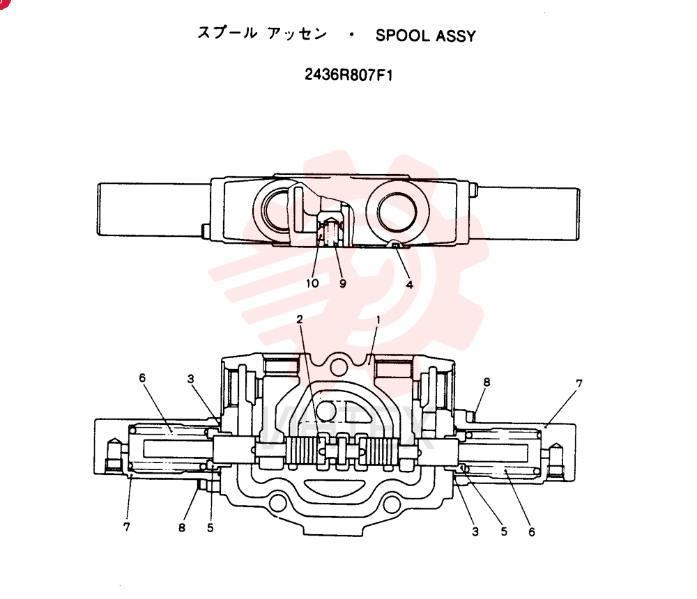 SPOOL 2436R807F1