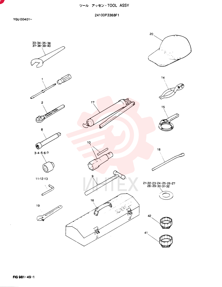TOOL 24100P3368F1