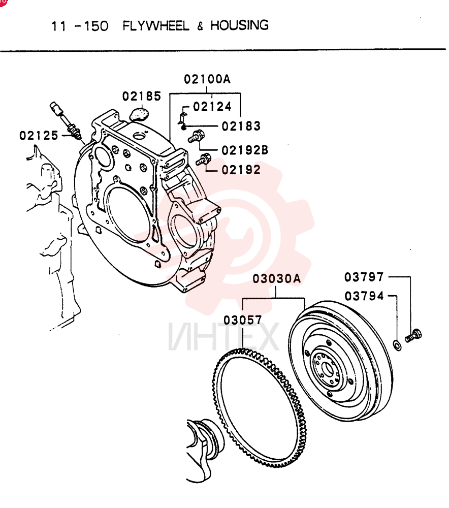 FLYWHEEL VAME088584