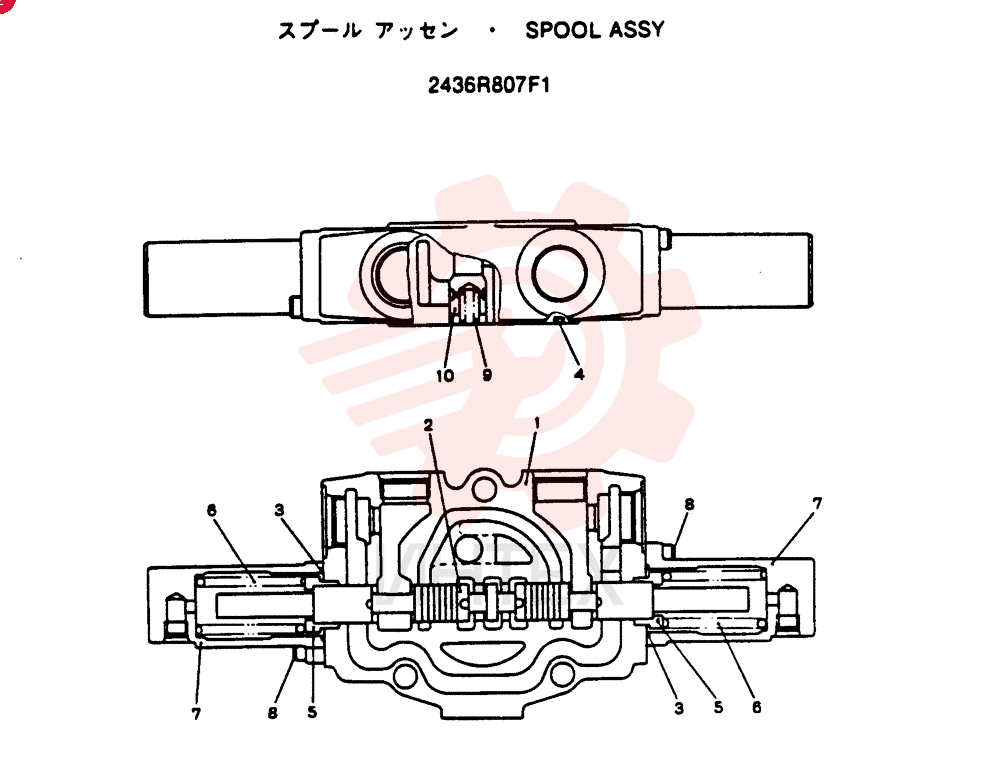 SPOOL 2436R807F1