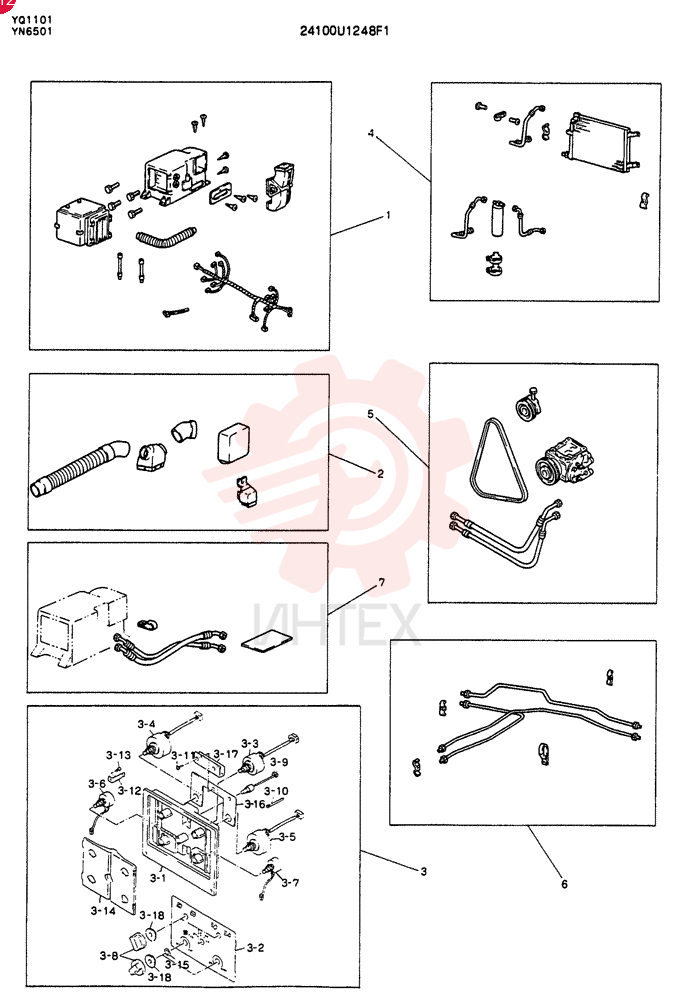 CONDITIONER ASSY,AIR 24100U1248F1