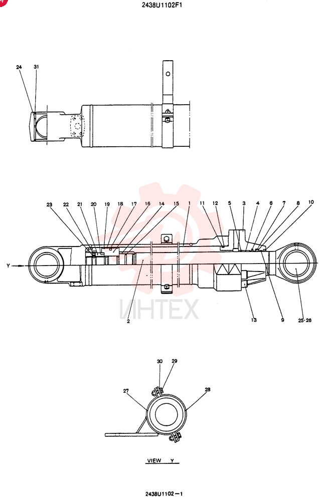 CYLINDER 2438U1102F1