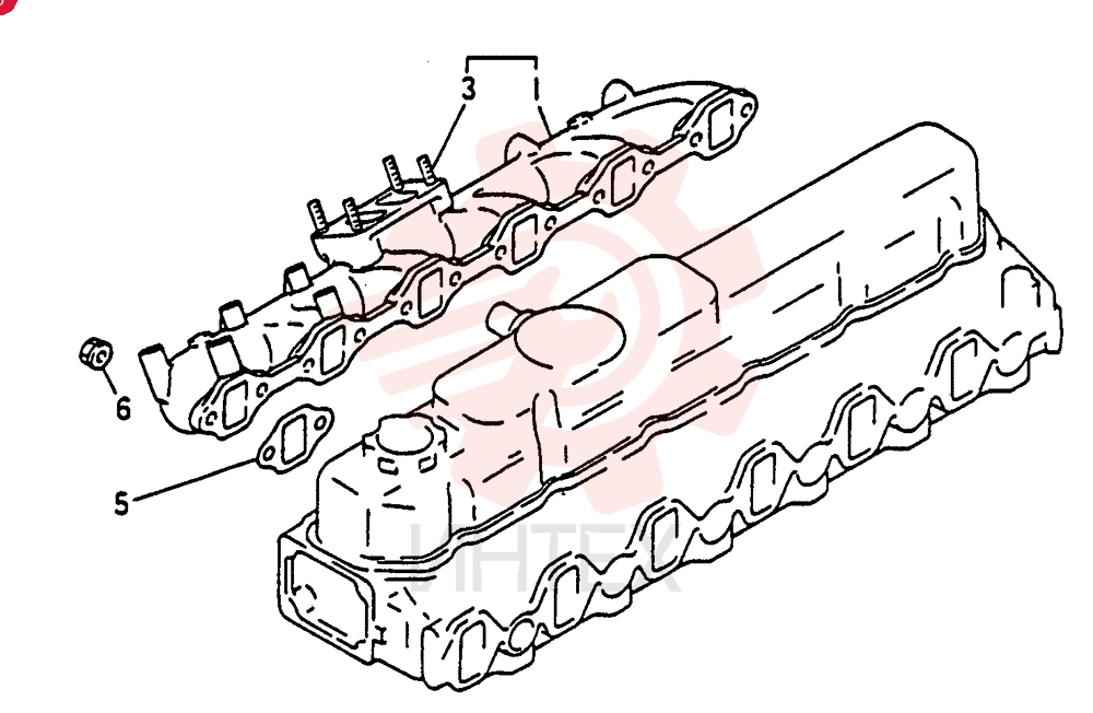 EXHAUST MANIFOLD VAME088485