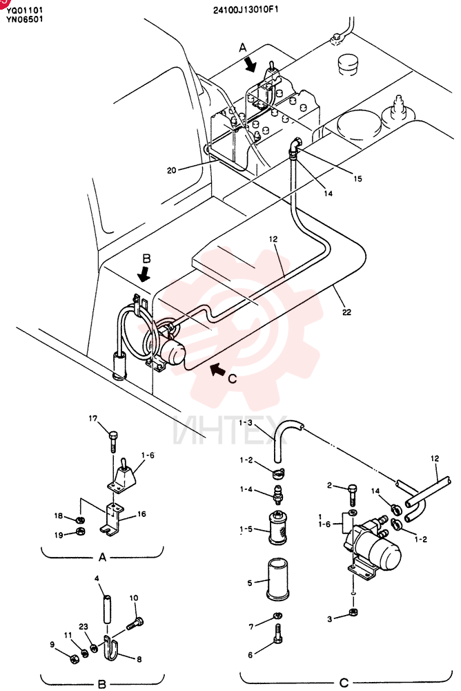 FUEL INJECTION PUMP 24100J13010F1