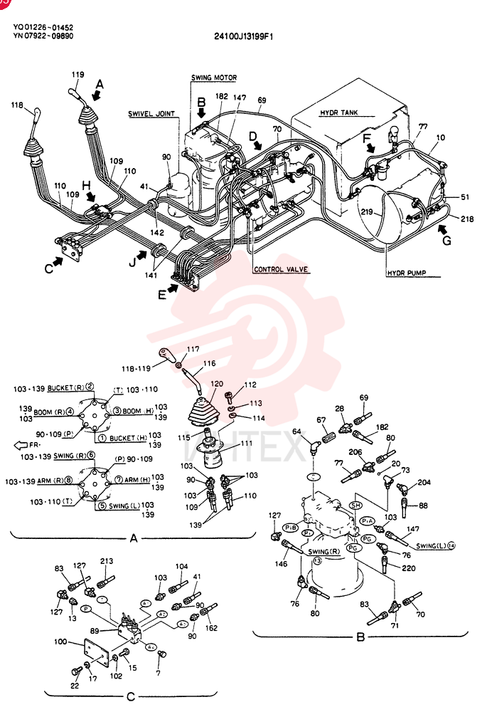 REMOTE-CONTROL ASSY 24100J13199F1 (3)