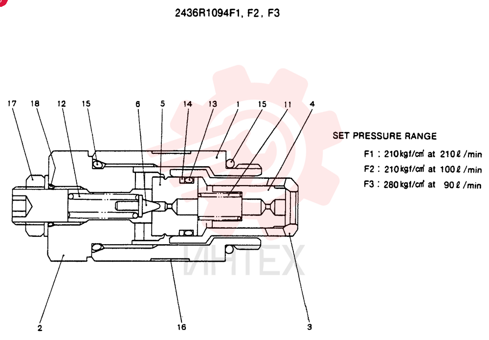 VALVE 2436R1094F1