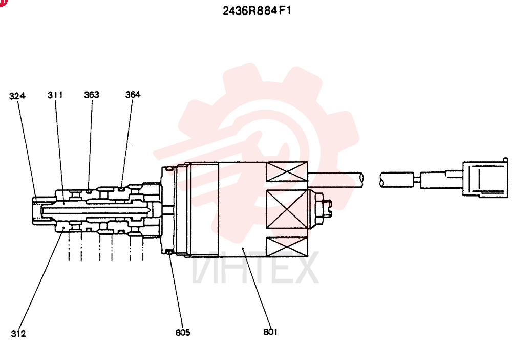 VALVE 2436R884F1