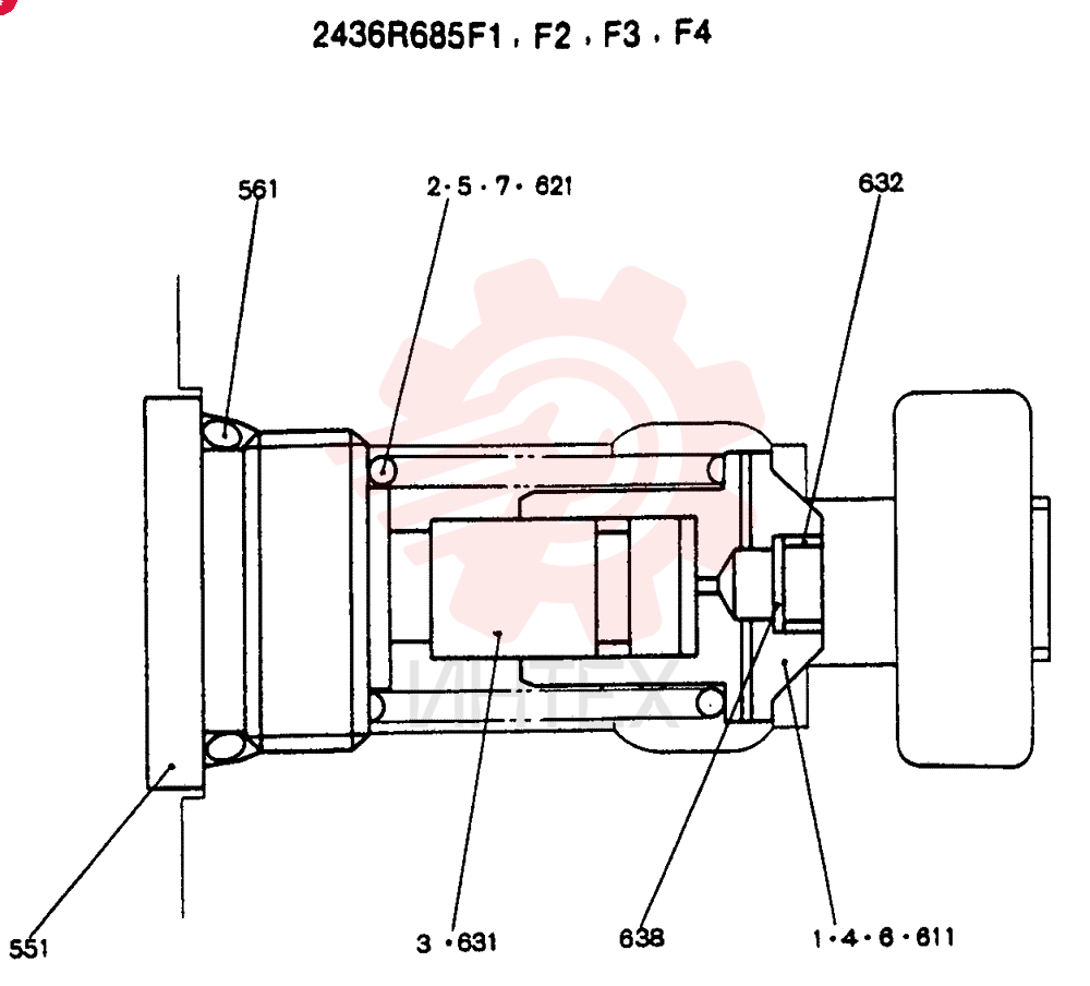 VALVE PRESSURE RELIE 2436R685F1